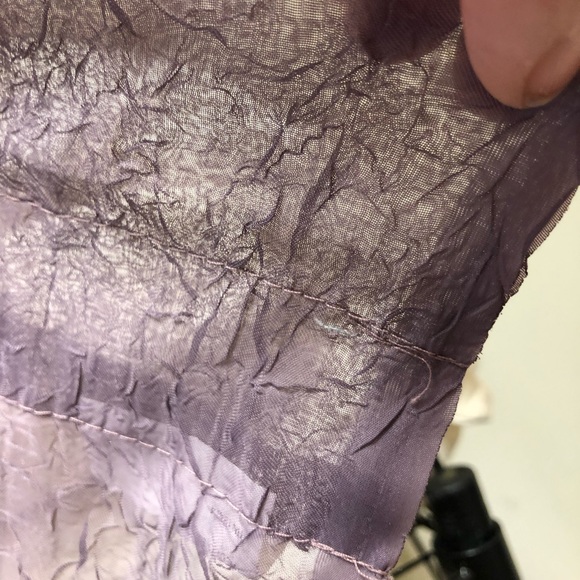 2 sets of sheer purple curtains - Picture 3 of 3